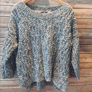 H&M’s Cable-knit boatneck sweater! So cute M